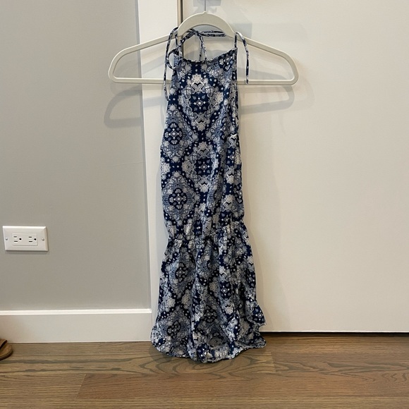 Patterned backless romper - Picture 3 of 3